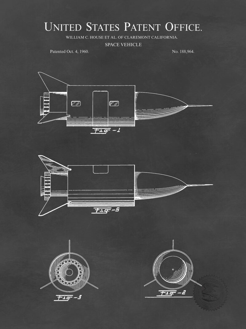 Vintage Space Ship Concept
