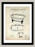 Clawfoot Bathtub | 1895 Patent