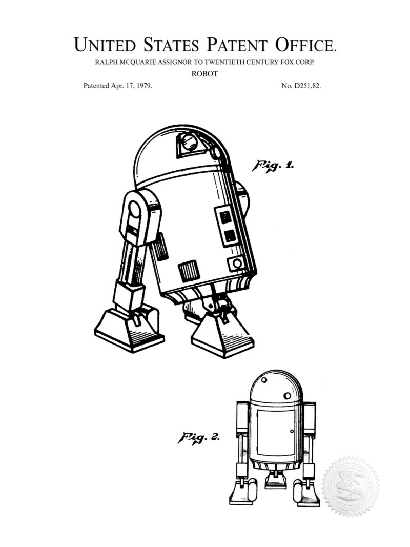 Iconic Robot | 20th Century-Fox Film Patent