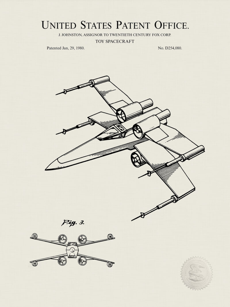 Star Wars Toy Vehicles | Lucasfilm Patents