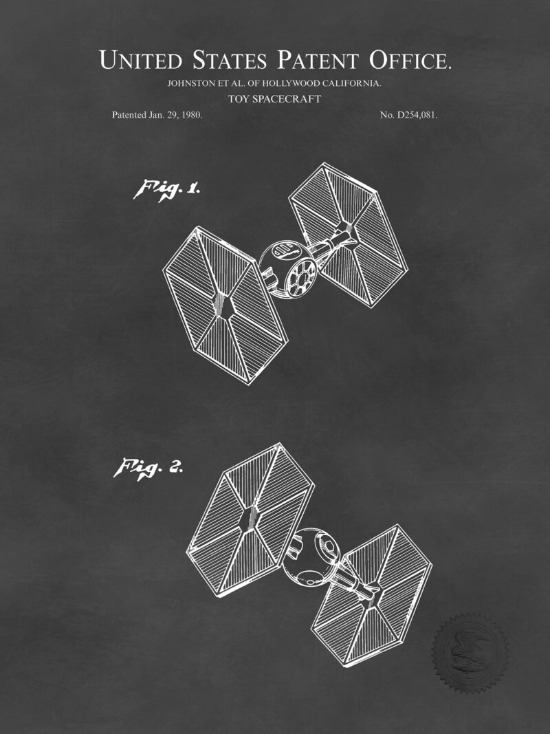 Star Wars Spacecraft | Toy Patent Prints