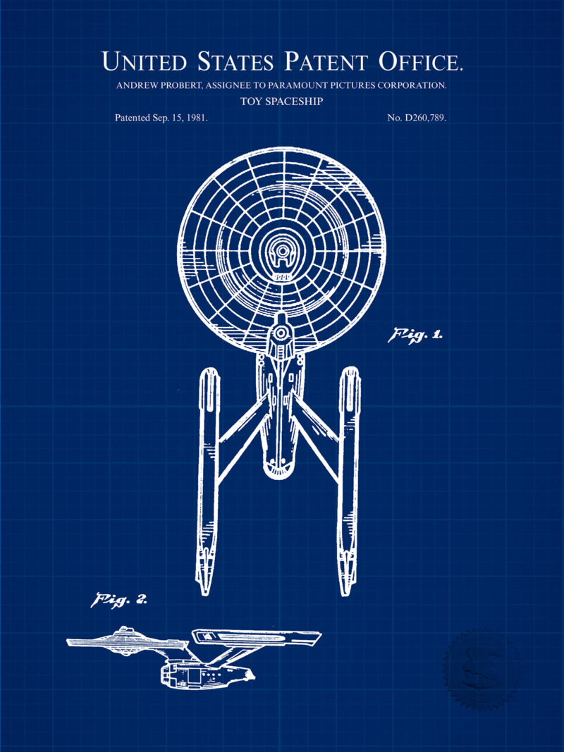 Star Trek | Enterprise Starships | Paramount Patents