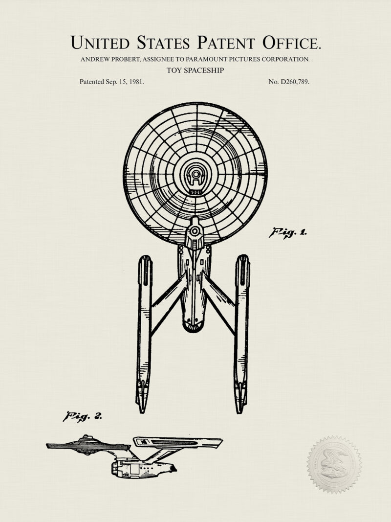 Star Trek | Federation Starships | Paramount Patents