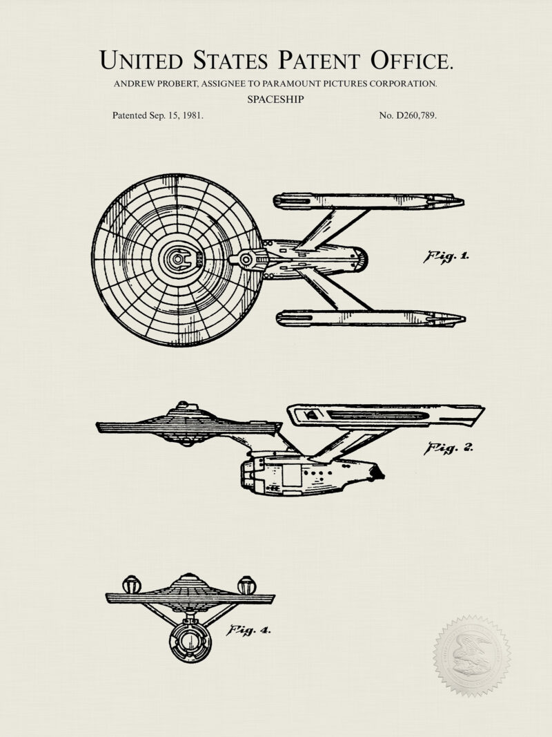 Starship Concept | Paramount Design Patent