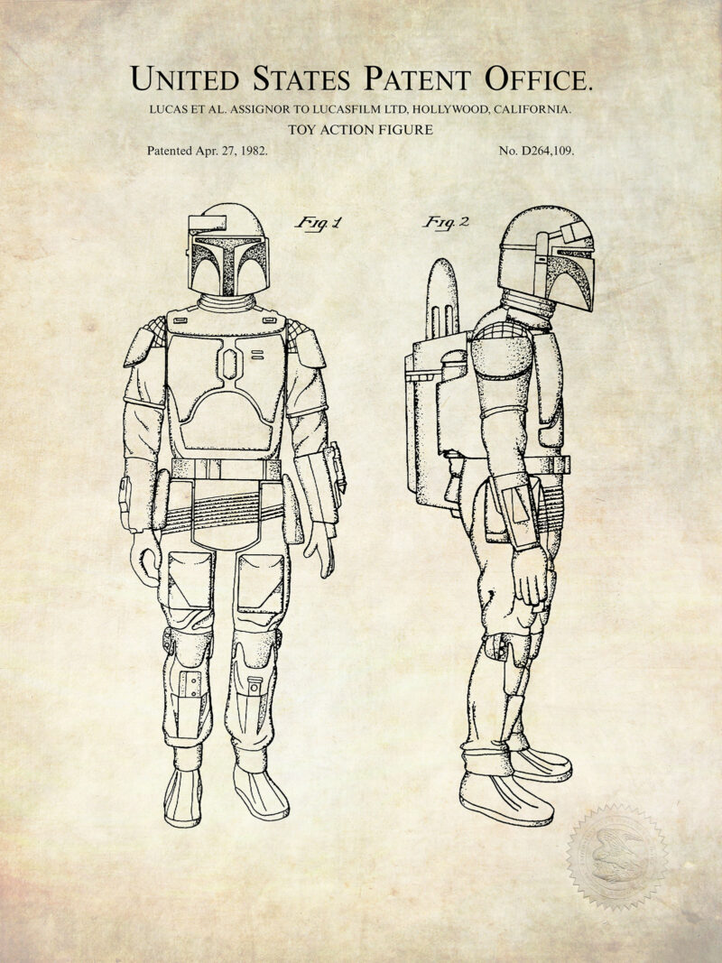 Iconic Movie Figure | 1982 Lucasfilm patent