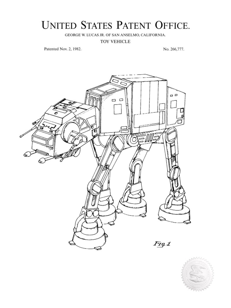 Movie Vehicle Design | George Lucas Patent