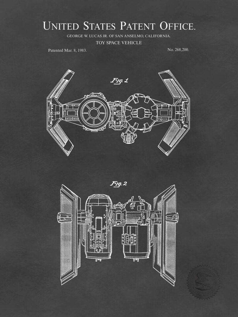 Tie Bomber Ship | Lucasfilm Patent
