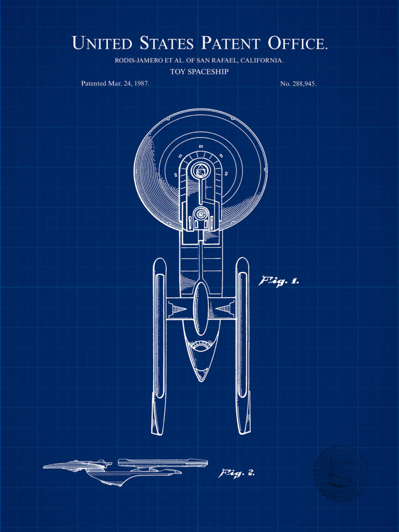 Film Starship Designs | Paramount Patents
