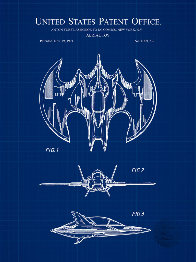 DC Comics Patent | Superhero Plane Design