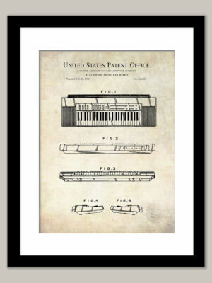 Casio Keyboard | 1992 Music Patent