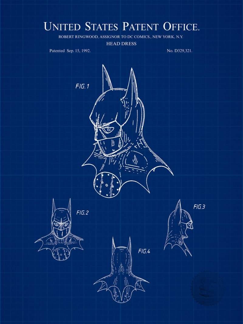Superhero Design Concepts | DC Comics Patents