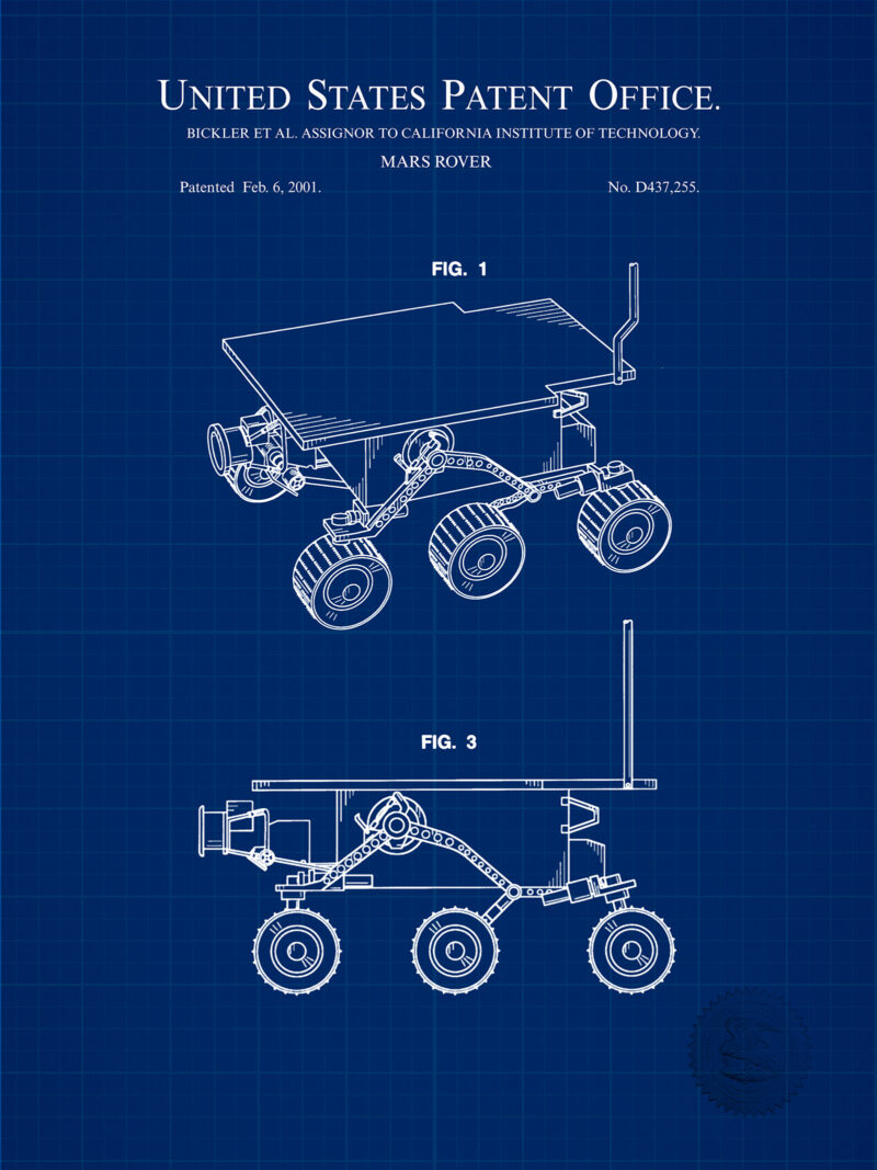 Sojourner | Mars Exploration Rover | 2001 Caltech Patent