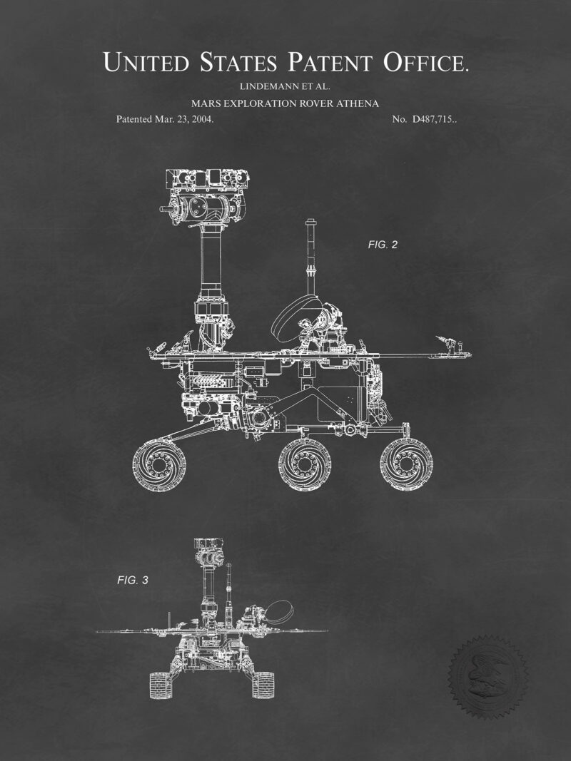 Space Exploration Decor - Iconic patents