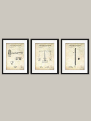 Law Office Decor | Patent Print Collection