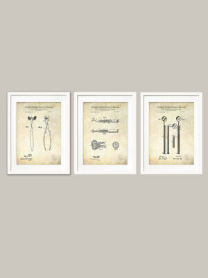 Dental Office Decor | Vintage Dental Patents