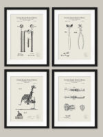 Vintage Dental Equipment Patent Collection