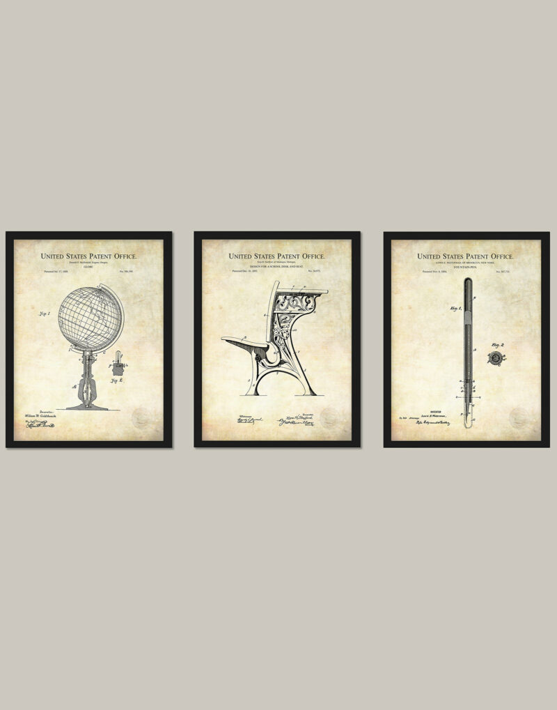 Antique Classroom Patents
