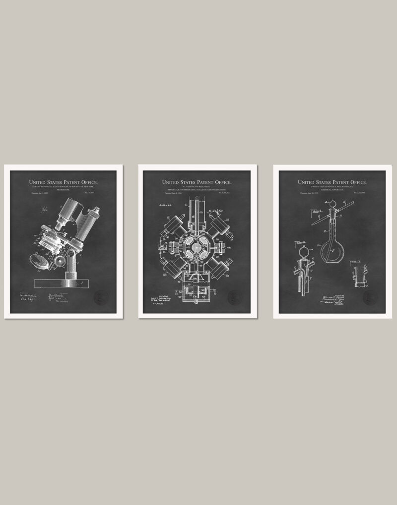 Classic Science Patents Prints