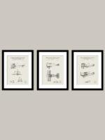 Early Biplane Prints | 1919-1925 Patents