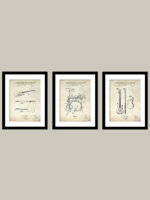 Vintage Bathroom Patent Prints
