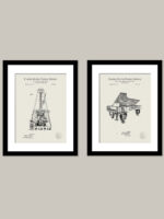 Classic Piano Art | Patent Print Set