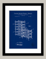 Wine Rack Design | 1971 Patent Print