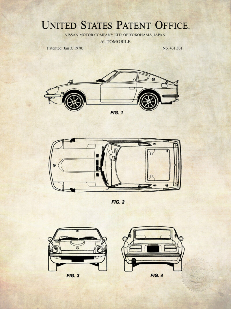 Nissan 240Z | 1970 Patent