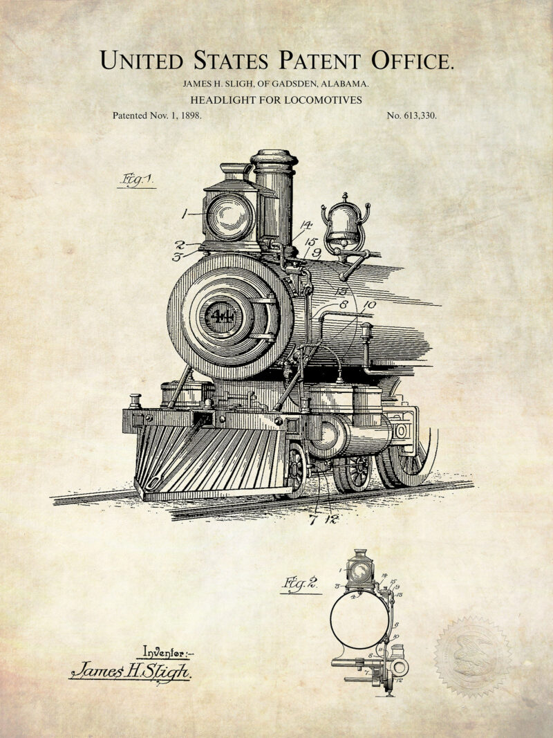 Railroad Patent Collection