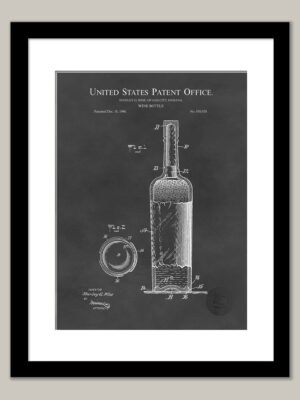 Wine Bottle Design | 1906 Patent