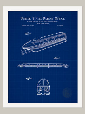 Monorail Train | 1966 Disneyland Patent