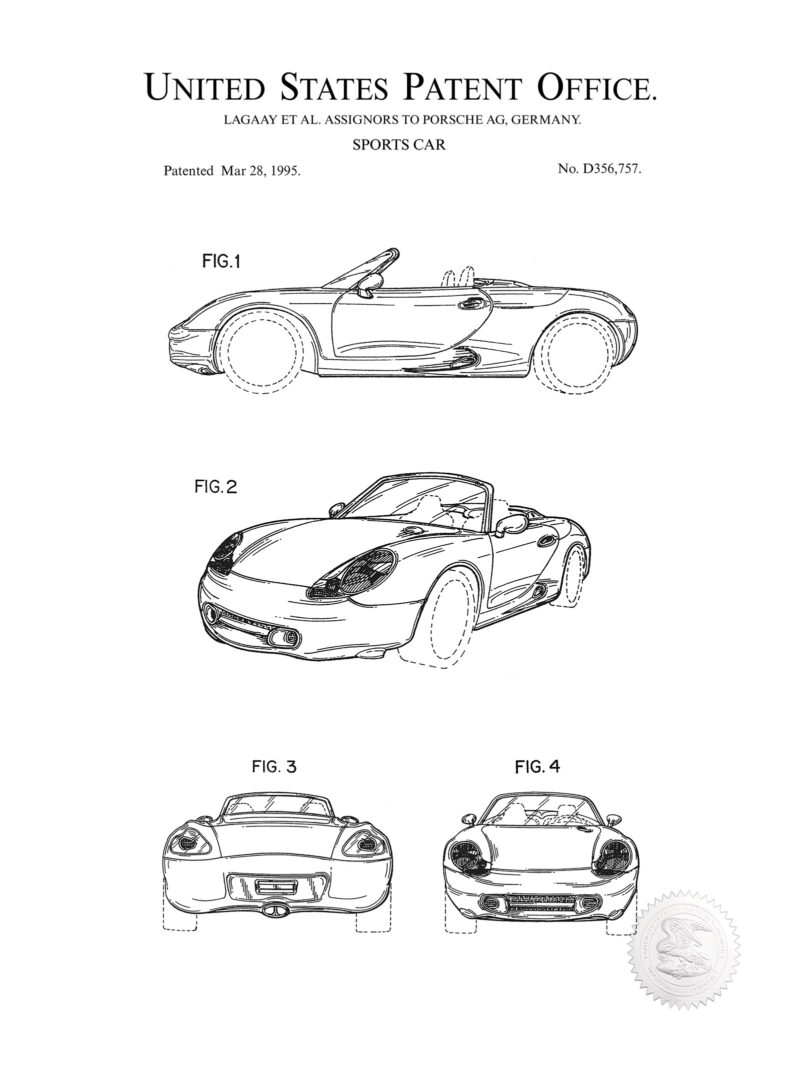 Porsche Boxster | 1995 Patent
