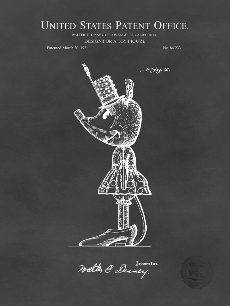 Minnie Mouse | 1931 Disney Patent