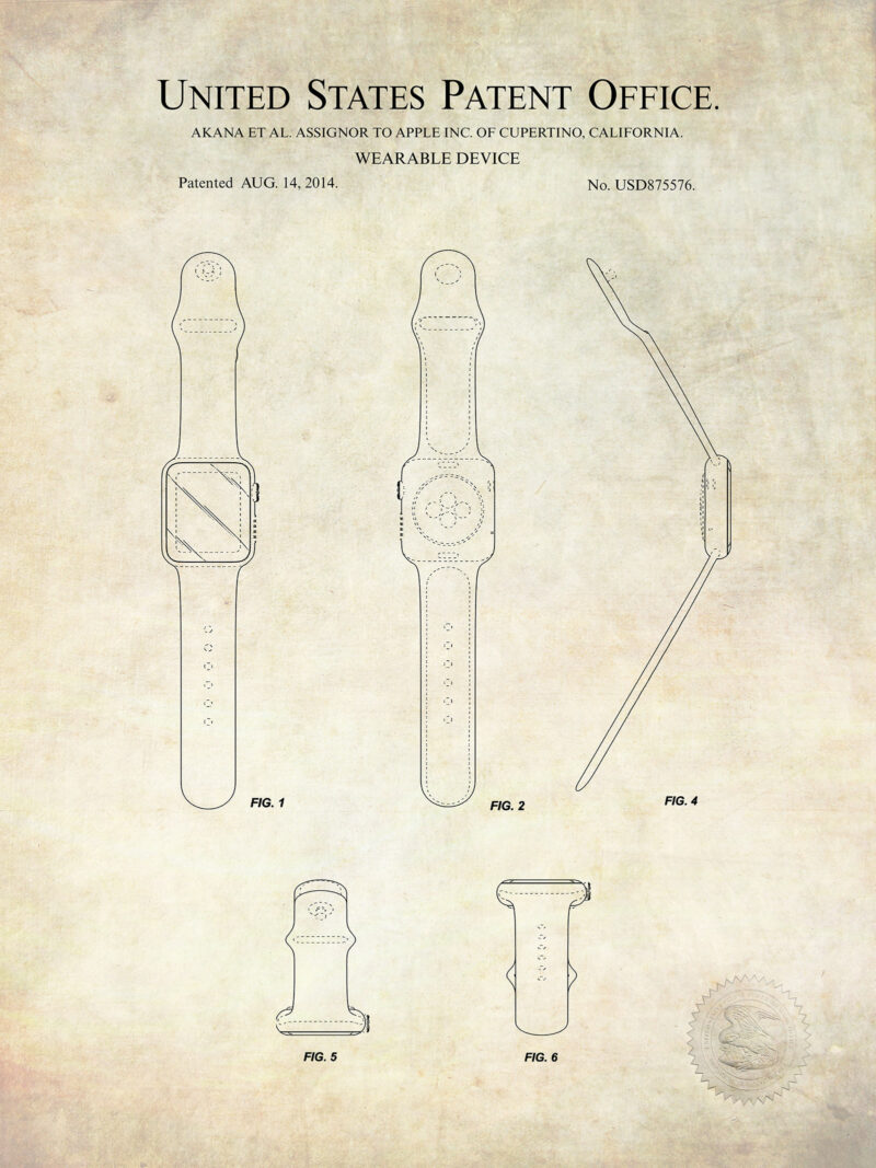 Smart Watch Concept  | 2014 Apple Patent
