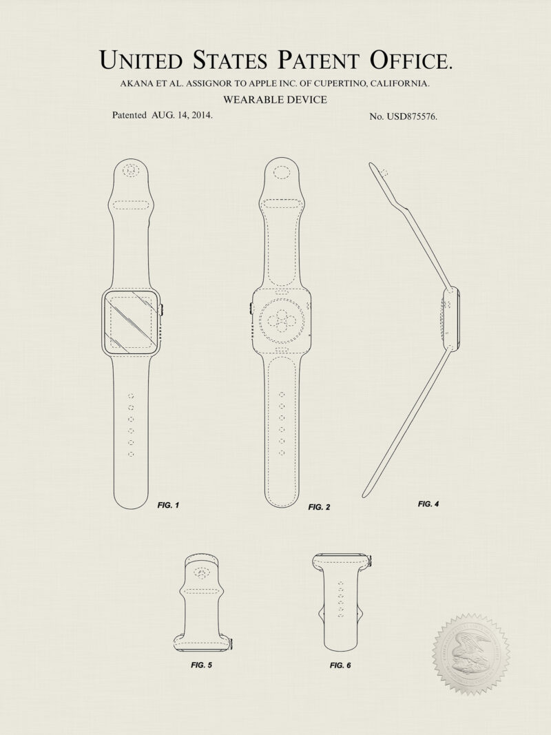 Classic Apple Product Patent Collection