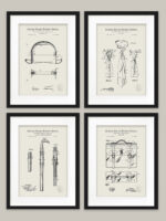 Vintage Business Man Patent Prints