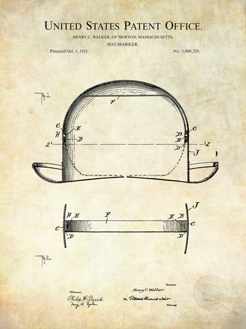 Vintage Gentlemen's Accessory Patents