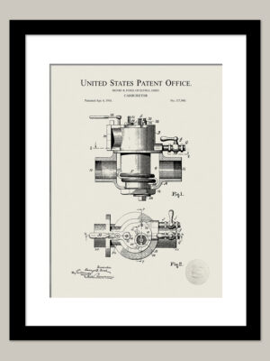 Ford Carburetor | 1916 Patent