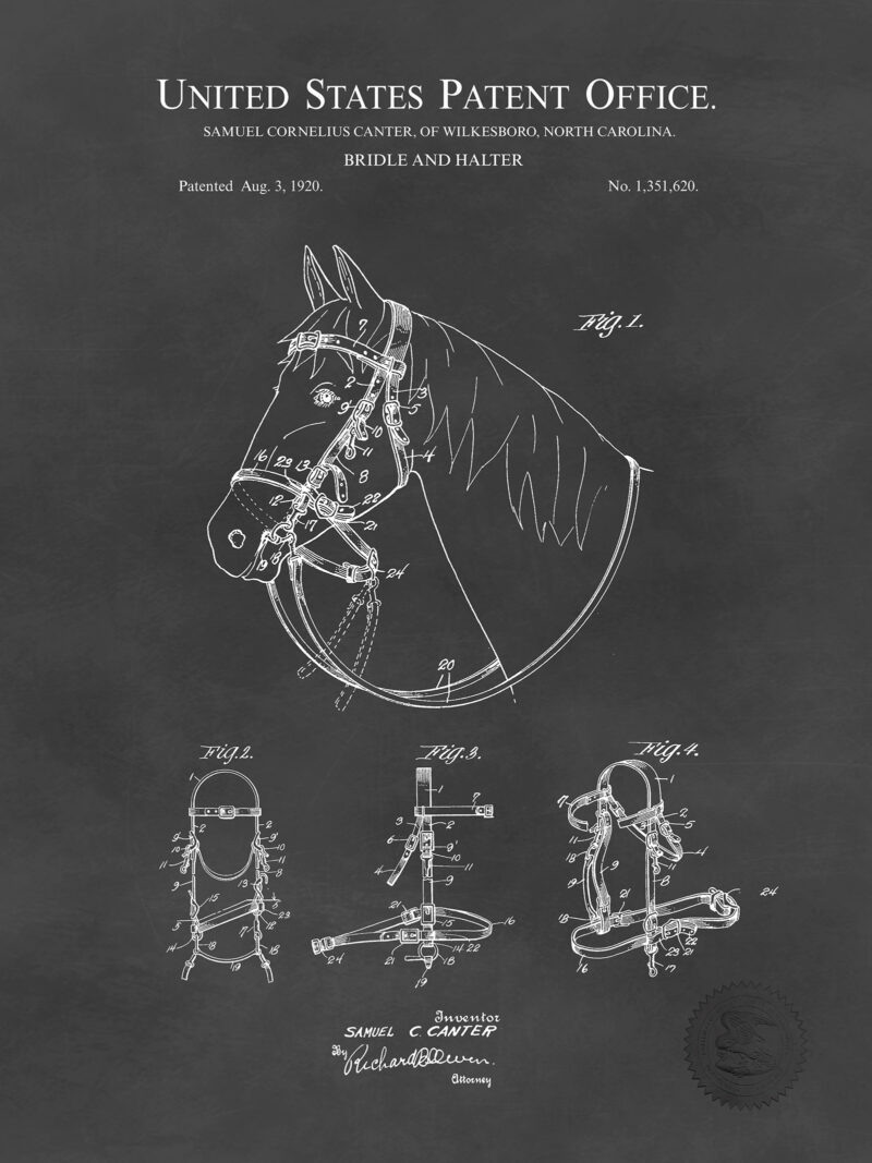 Vintage Bridle and Halter | 1920 Patent