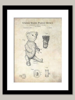 Antique Teddy Bear | 1920 Patent