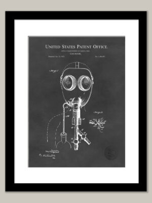 Gas Mask Design | 1921 patent