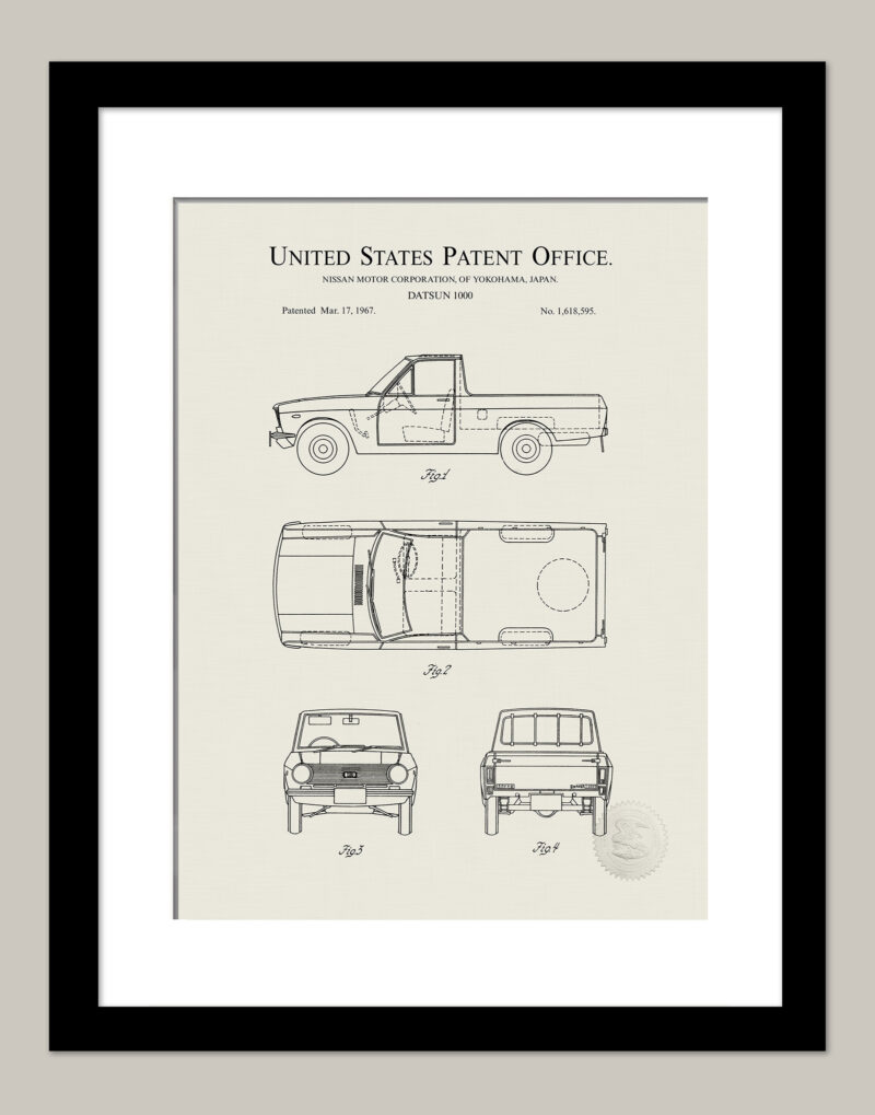 Datsun 1000 | 1967 Pickup Patent