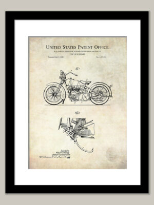 Harley-Davidson Cycle Support | 1928 Patent