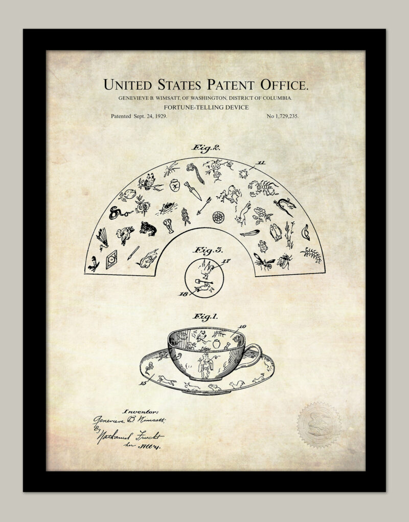 Tea Leaf Reading | 1929 Divination Patent