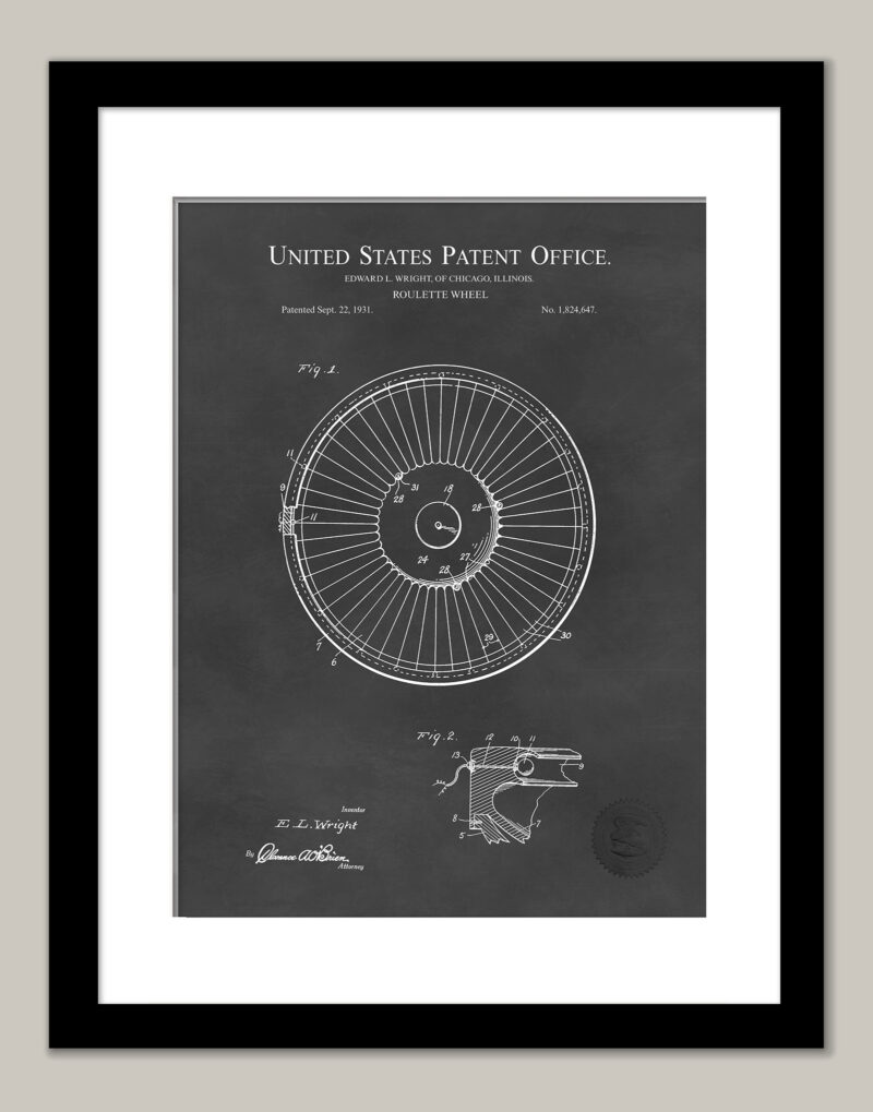 Roulette Wheel | 1931 Patent
