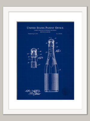 Champagne Bottle Design | 1933 Patent