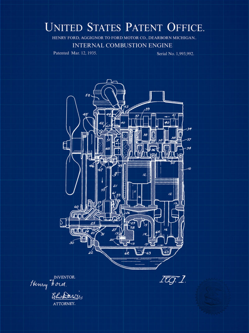 Classic Ford Engine Patents