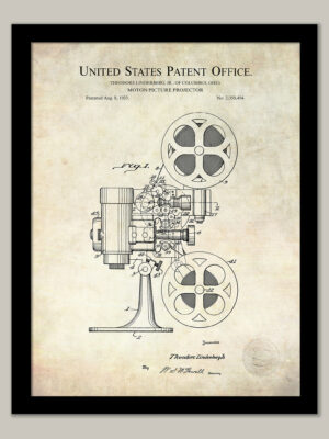 Motion Picture Projector | 1933 Cinema Patent