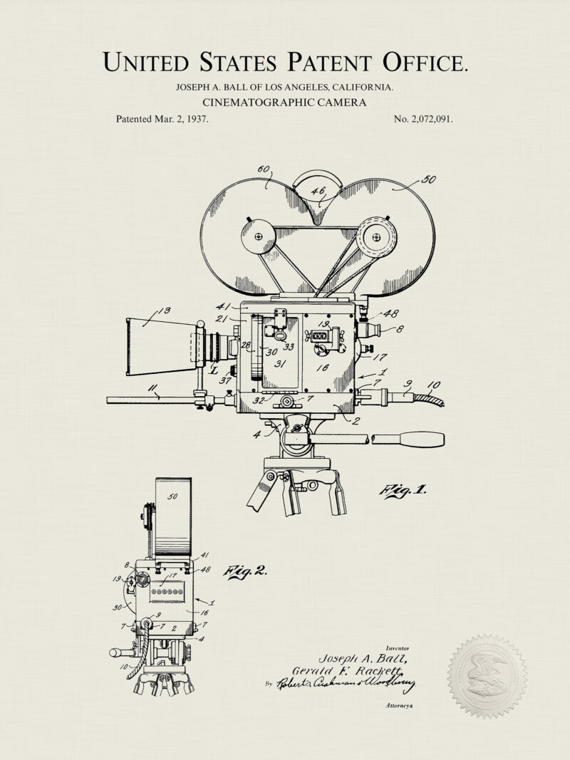 Film Making Decor | Early Cinema Patents