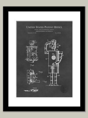 Smoking Robot Invention | 1938 Patent