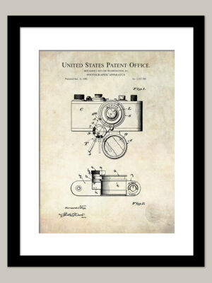 1940 Photography Patent | Featuring Leica Camera Illustration
